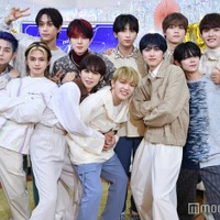 INI/(上段)池崎理人、佐野雄大、許豊凡、木村柾哉、田島将吾(下段)西洸人、松田迅、後藤威尊、高塚大夢、尾崎匠海、藤牧京介 (C)モデルプレス