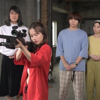 松岡昌宏、山本舞香、伊野尾慧、桜田ひより(C)テレビ朝日