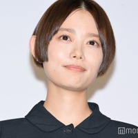 「市子」完成披露上映会に登壇した杉咲花(C)モデルプレス