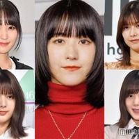 (左上から時計回りに)菅井友香、土生瑞穂、尾関梨香、関有美子(C)モデルプレス