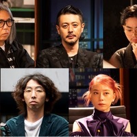 （左上から）藤原ヒロシ、オダギリジョー、菅田将暉（左下から）後藤剛範、柄本時生、SUMIRE、寺本莉緒（C）「THE TRUTH」製作委員会