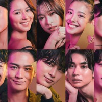(上段)井上瞳、ヴァッツ美良、海津雪乃、谷岡美沙紀、矢ヶ部初音(下段)大倉亞門、佐久間海世、高崎凌、東夏輝、水野友貴(C)CJ ENM CO., LTD. All Rights Reserved(C)AbemaTV,Inc.