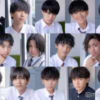 「男子中学生ミスターコン2023」ファイナリスト(上段左から)岩瀬琥蒼さん、福上颯さん、豊嶋不動さん、長谷川颯汰さん、野平凛音さん(中央左から)鍋遥己さん、舩越千彰さん、竹内琉斗さん、関凰我さん(下段左から)竹村壮生さん、清野湊都さん、宗田悠良さん、内田金吾さん、磯貝悠真さん(C)モデルプレス