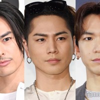 今市隆二、登坂広臣、NAOTO(C)モデルプレス