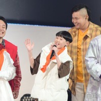 「YouTube Fanfest Japan 2023(ユーチューブ ファンフェス)」に登場したちょんまげ小僧&フィッシャーズ(C)モデルプレス