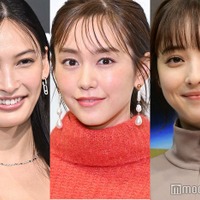 大政絢、桐谷美玲、佐々木希（C）モデルプレス