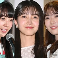 阪口珠美、久保史緒里、岩本蓮加（C）モデルプレス