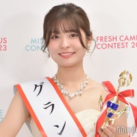 「MISS CIRCLE CONTEST 2023」グランプリを受賞した入山七菜さん（C）モデルプレス