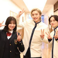 吉川愛、道枝駿佑、板垣李光人(C)テレビ朝日