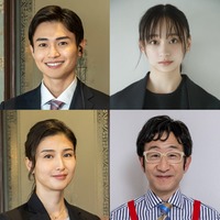 （左上から時計回り）西垣匠、影山優佳、矢柴俊博、橋本マナミ（C）関西テレビ