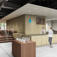 ブルーボトルコーヒー 福岡天神カフェ／画像提供：Blue Bottle Coffee Japan