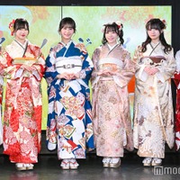 「成人式スペシャルイベント 2024」に出席した（左より）小澤愛実、村山結香、尾木波菜、本田珠由記、市原愛弓、藤沢莉子（C）モデルプレス