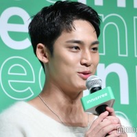 「INNISFREE」のPR発表会に出席したMINGYU（C）モデルプレス