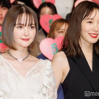 「君と世界が終わる日に」配信記念イベントに登場した玉城ティナ、飯豊まりえ(C)モデルプレス