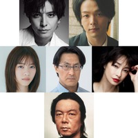 （左上から時計回りに）生田斗真、中村倫也、りょう、古田新太、西野七瀬、粟根まこと（提供写真）