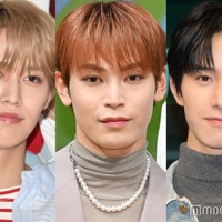 (左から)白岩瑠姫、與那城奨、佐藤景瑚(C)モデルプレス