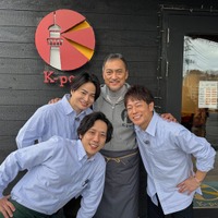 (左上から時計回りに)菊池風磨、渡辺謙、陣内智則、二宮和也(C)日本テレビ
