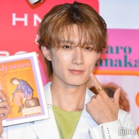 『山中柔太朗カレンダー2024.4-2025.3』発売記念取材会に出席した山中柔太朗(C)モデルプレス