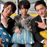 藤原丈一郎、織山尚大、岩本照(C)テレビ朝日・ストームレーベルズ