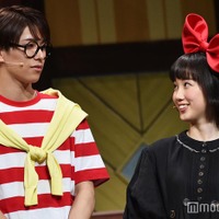 ミュージカル「魔女の宅急便」公開ゲネプロ&初日前会見に出席した深田竜生、山戸穂乃葉(C)モデルプレス