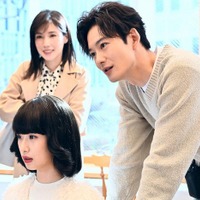 仲里依紗、河合優実、岡田将生「不適切にもほどがある！」第7話より（C）TBS