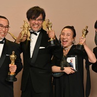 高橋正紀、山崎貴監督、渋谷紀世子、野島達司／photo by Getty Images