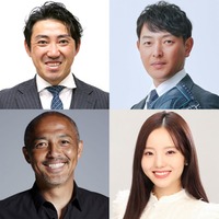 (上段左から)内川聖一、岩隈久志(下段左から)小野伸二、本田真凜(提供写真)