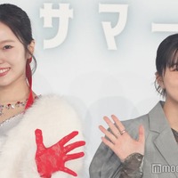 映画『ゴーストバスターズ/フローズン・サマー』の極寒直前イベントに出演した本田真凜、上白石萌歌(C)モデルプレス