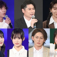 (左上から時計回りに)ぎし、吉村崇、みゆ、滝谷美夢、三崎優太、藤咲凪、佐藤ノア(C)モデルプレス