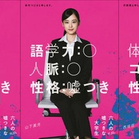 倉悠貴、山下美月、西垣匠（C）2024「六人の嘘つきな大学生」製作委員会