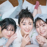 (左から)森⽥ひかる、⽥村保乃、守屋麗奈(画像提供:講談社)