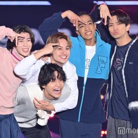 シークレットで登場したAぇ! group(C)モデルプレス