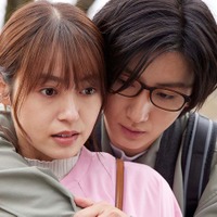 田辺桃子、京本大我「お迎え渋谷くん」第8話より（C）カンテレ