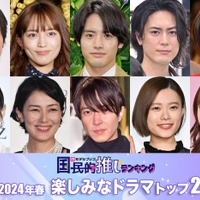 （上段左から）中川大志、川口春奈、赤楚衛二、間宮祥太朗、石原さとみ（下段左から）広瀬アリス、板谷由夏、山下智久、杉咲花、田辺桃子（C）モデルプレス