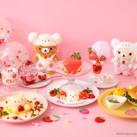 KORILAKKUMA 20th ANNIVERSARY CAFE（C）2024 San-X Co．，Ltd．All Rights Reserved．