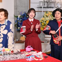 堂本剛、小芝風花、岡村隆史（C）日本テレビ