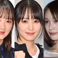 生駒里奈、菅井友香、中村ゆりか（C）モデルプレス