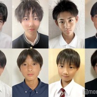 「男子中学生ミスターコン2024」西日本ブロックBの候補者の一部