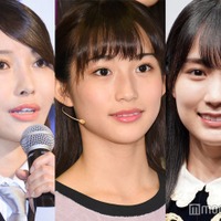 黒見明香、掛橋沙耶香、賀喜遥香（C）モデルプレス