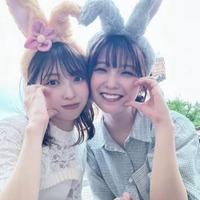 工藤美桜、超ときめき宣伝部・辻野かなみとのディズニーSHOTにファン悶絶「最上級にかわいい」「笑顔最高」