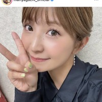 「顔小さい」矢口真里、ピンクメイクが映える美肌SHOTに反響「いつまでも可愛すぎる」