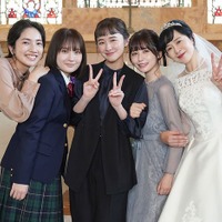 仁村紗和、畑芽育、堀田真由、長濱ねる、坂井真紀（C）日本テレビ