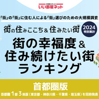 いい部屋ネット　街の住みここち＆住みたい街ランキング2024