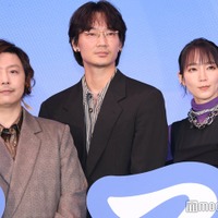 「まる」完成報告イベントに出席した堂本剛、綾野剛、吉岡里帆、（C）モデルプレス