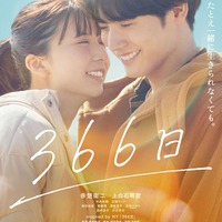 上白石萌歌、赤楚衛二／「366日」ポスタービジュアル（C）2025映画「366⽇」製作委員会