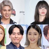 （上段左から）Hiro、山本舞香（下段左から）NICO、山下健二郎、みちょぱ、大倉士門（C）モデルプレス