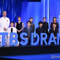 「TBS DRAMA COLLECTION 2024 AUTUMN」に出席した（上段左から）岡崎紗絵、渡部篤郎、土屋太鳳、杉咲花、齋藤飛鳥、桜井ユキ（下段左から）玉森裕太、奈緒、神木隆之介、 斎藤工、柳楽優弥、坂東龍汰（C）モデルプレス