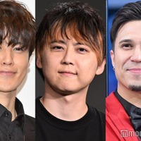 宮野真守、梶裕貴、木村昴（C）モデルプレス