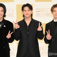 Number_i（左から）神宮寺勇太、平野紫耀、岸優太（C）モデルプレス