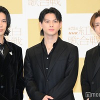 Number_i（左から）神宮寺勇太、平野紫耀、岸優太（C）モデルプレス